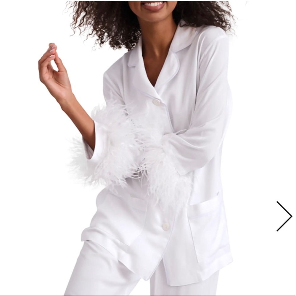 NWT Sleeper Party Pajama Too in White